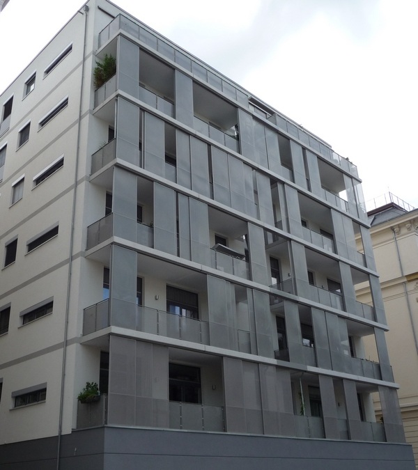 Fassade Grau